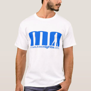 青いミルウォーキー夜 Tシャツ
