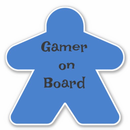 青いミート シール (正面)