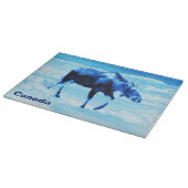 青いムースに一度 カッティングボード (角)