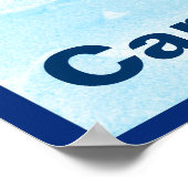 青いムースに一度 ポスター (角)