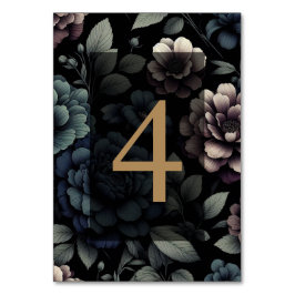 青いムーディフローラ表4 テーブルナンバー