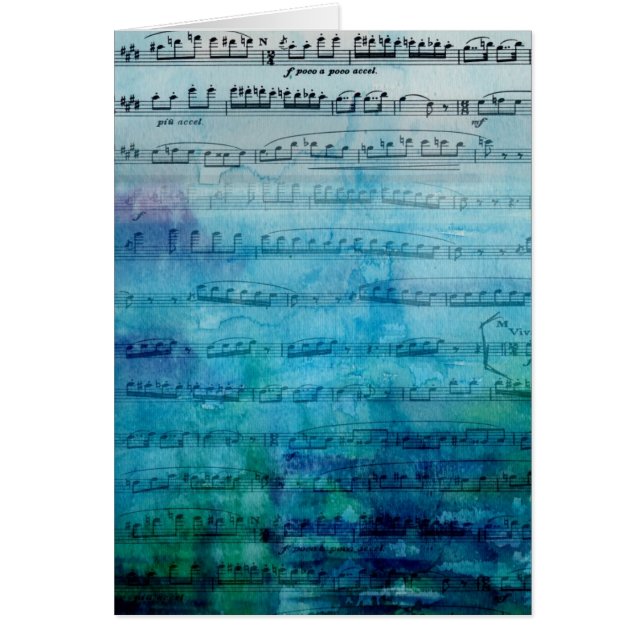 青いムード音楽 (正面)