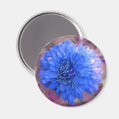 青いムームマグネット マグネット (正面/裏面)