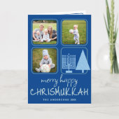 青いメリー異教間かわいい手書き写真3 シーズンカード (正面)