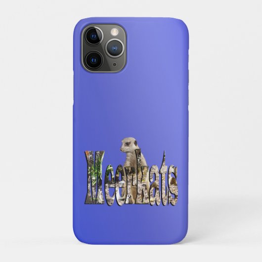 青いメルカット Case-Mate iPhoneケース (裏)