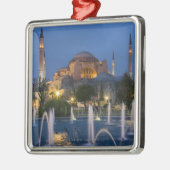 青いモスク、イスタンブール、トルコ メタルオーナメント (左)