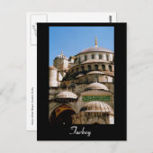 青いモスク ポストカード (正面/裏面)