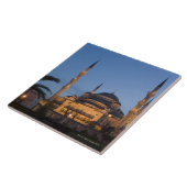 青いモスク、Sultanhamet区域、イスタンブール、トルコ タイル (側面)