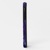 青いモダンの抽象芸術のiPhone 5の箱 Case-Mate iPhoneケース (裏面/左)