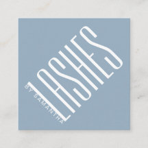 青いモダンラッシュシンタイポグラフィ