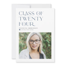 青いモダン ミニマリスト 2022年卒業式