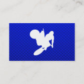 青いモトクロスの鞭 名刺 (裏面)