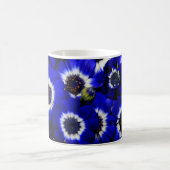 青いモンタージュ コーヒーマグカップ (中央)