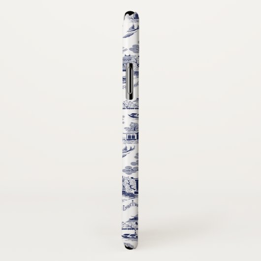 青いヤナギの中国のデザインの携帯電話の箱 Case-Mate iPhoneケース (裏面/右)