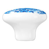 青いヤナギの中国のデザインの陶磁器のキャビネットのノブv2 セラミックノブ (側面)