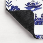 青いヤナギの中国のデザイン マウスパッド (コーナー)