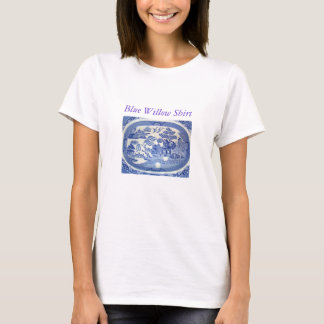 青いヤナギのTシャツ-即刻の記憶 Tシャツ