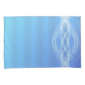 青いライト 枕カバー (正面右)