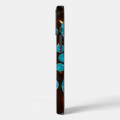 青いライト Case-Mate iPhoneケース (裏面 / 左)