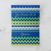 青いライム（黄色） カード (内部)