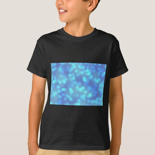 青いラグーン背景 Tシャツ (正面)