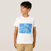 青いラグーン背景 Tシャツ (正面フル)
