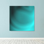 青いラグーン キャンバスプリント (インサイチュ (ウッドフロア))