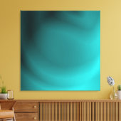 青いラグーン キャンバスプリント (インサイチュ (リビング))