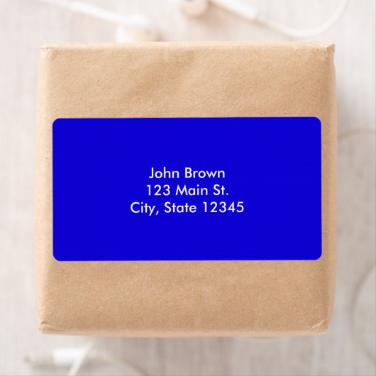 青いラベル ラベル (インサイチュ)