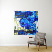 青いラン タペストリー (インサイチュ(横))