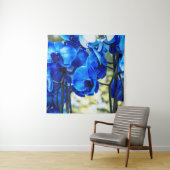 青いラン タペストリー (インサイチュ)