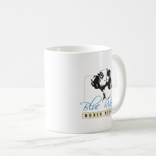 青いリッジのボクサーの救助 コーヒーマグカップ (正面右)
