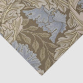 青いリースパターン（William Morris著） 薄葉紙 (詳細)