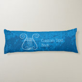 青いレイヤーの背景 ボディピロー (裏面)