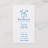 青いレイヤ（垂直） 名刺 (正面)