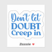 青いレトロに忍び込む疑やる気を起こさせるいはない シール (シート)