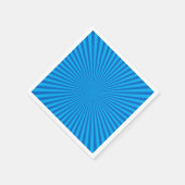 青いレトロ日が差すことの背景 スタンダードカクテルナプキン (角)