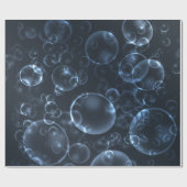 青いレンズ、《写真》ぼけ味 ラッピングペーパー (フラット)