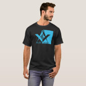 青いロッジ Tシャツ (正面フル)