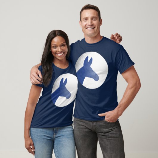 青いロバ Tシャツ (ユニセックス)