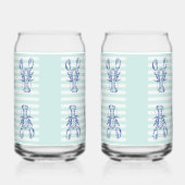 青いロブスター ガラス缶 (右)