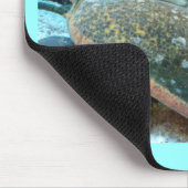 青いロブスター マウスパッド (コーナー)