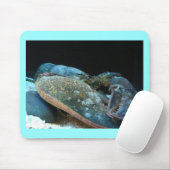 青いロブスター マウスパッド (マウス)