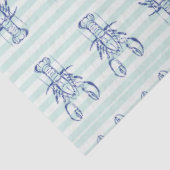 青いロブスター 薄葉紙 (詳細)