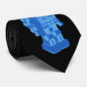 青いロボット ネクタイ (ロール)