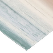 青いローズクォーツのビーチの抽象芸術のテーブルのランナー ロングテーブルランナー (コーナー)