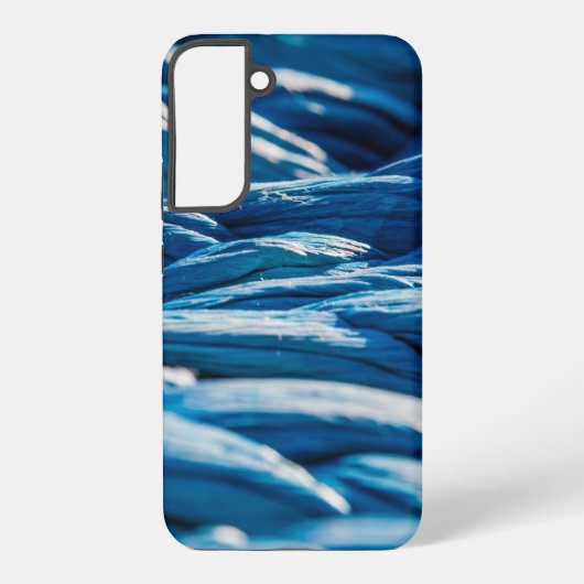 青いロープ SAMSUNG GALAXYケース (裏面)