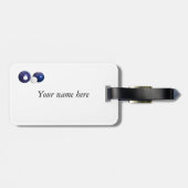 青いローンボウルがお客様に合う ラゲッジタグ (裏面横)