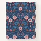 青いワイルドガーデン ノートブック (裏面)