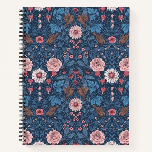 青いワイルドガーデン ノートブック (正面)